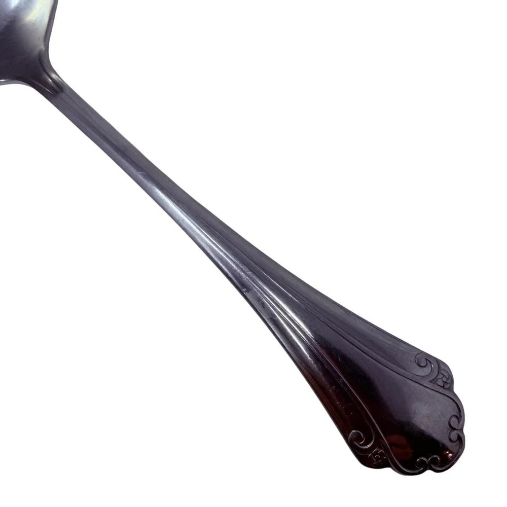 Falkirk Stainless‎ Flatware Oneida Gravy Ladle with No Spout Stainless Bowl